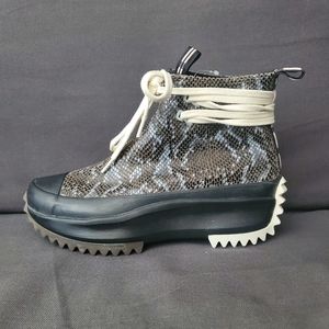 Converse Run Star Hike Zip Hi Engine Smoke/Black/Egret
